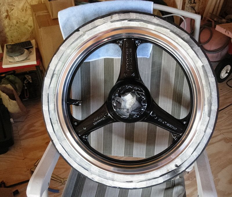 How to Polish motorcycle wheels? Kawasaki Ninja ZX6R Forum